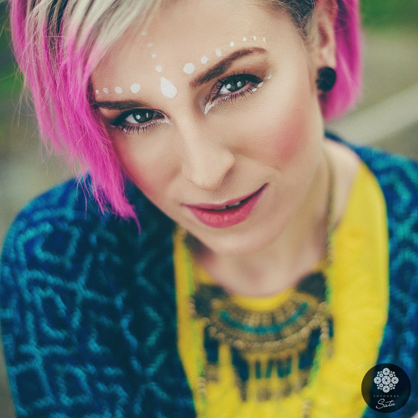 © fotograf satu knape 2014 fotografering i linköping modell alternativ bohem hippie