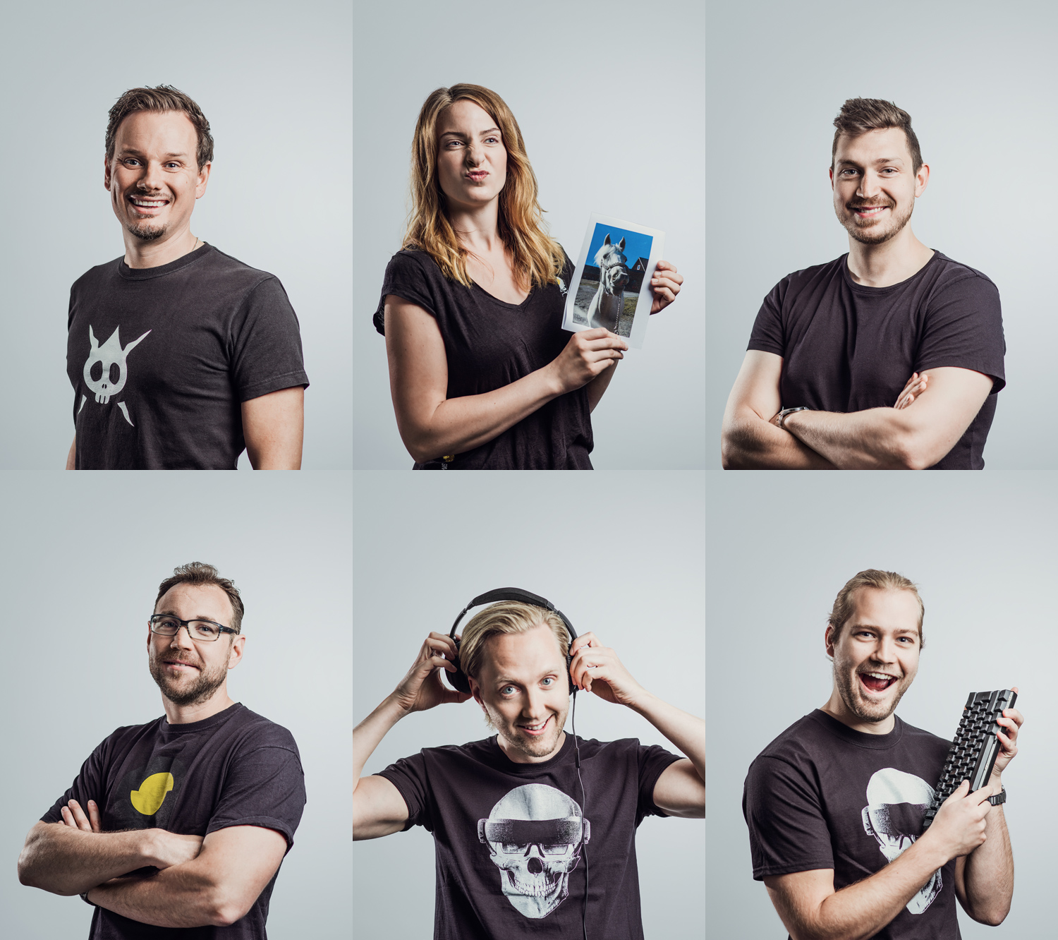 Personalporträtt och gruppbild fotografering i Linköping Östergötland